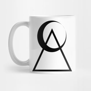 Moon triangle Mug